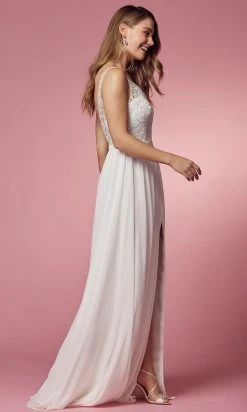 Nox Anabel Bridal Y299W - Embellished Long Bridal Gown 10 Nox Anabel Bridal Y299W - Embellished Long Bridal Gown