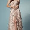 Nox Anabel E1001 - Sequin Bustier Prom Gown 2 Nox Anabel E1001 - Sequin Bustier Prom Gown