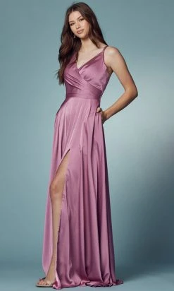 Nox Anabel E1020 - Lace Up Style Prom Dress