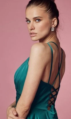 Nox Anabel E1020 - Lace Up Style Prom Dress