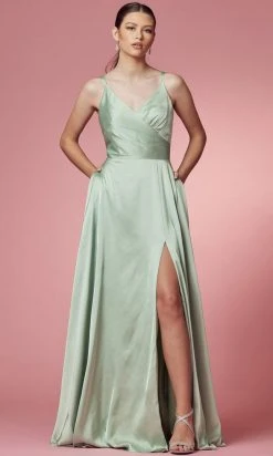 Nox Anabel E1020 - Lace Up Style Prom Dress
