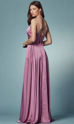 Nox Anabel E1020 - Lace Up Style Prom Dress