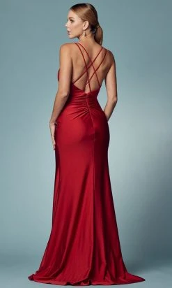 Nox Anabel E1035 - Crisscross Back Prom Dress 23 Nox Anabel E1035 - Crisscross Back Prom Dress