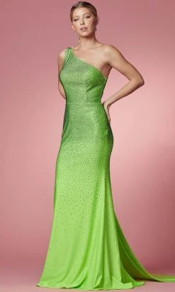 Nox Anabel E1039 - Cascade Paneled Evening Dress 30 Nox Anabel E1039 - Cascade Paneled Evening Dress