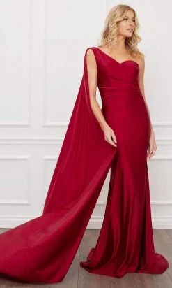 Nox Anabel - E475 Sleeveless One Shoulder Trumpet Dress 11 Nox Anabel - E475 Sleeveless One Shoulder Trumpet Dress