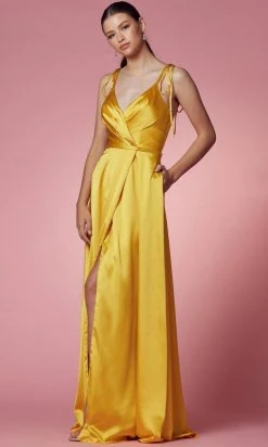 Nox Anabel R1029 - Tie Strap A-Line Prom Dress 36 Nox Anabel R1029 - Tie Strap A-Line Prom Dress