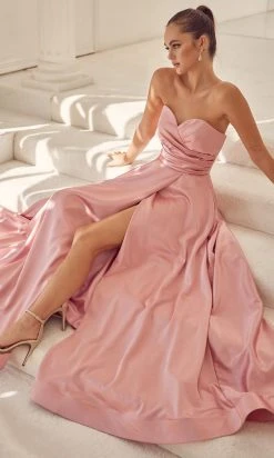 Nox Anabel R1036 - Strapless Sweetheart Evening Gown 20 Nox Anabel R1036 - Strapless Sweetheart Evening Gown