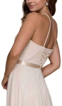 Nox Anabel - Y102P Sleeveless Halter Neck A-line Dress 13 Nox Anabel - Y102P Sleeveless Halter Neck A-line Dress