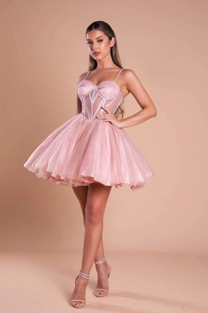 Portia And Scarlett - PS21133 Sweetheart A-Line Cocktail Dress 5 Portia And Scarlett - PS21133 Sweetheart A-Line Cocktail Dress