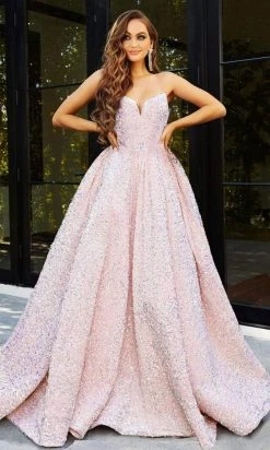 Portia And Scarlett - Ps21208B Strapless Sequin Ballgown
