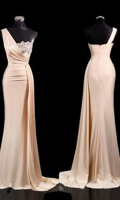 Portia And Scarlett - PS21219 Embellished One Shoulder Trumpet Dress 25 Portia And Scarlett - PS21219 Embellished One Shoulder Trumpet Dress
