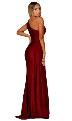 Portia And Scarlett - PS6310 Asymmetric Ruched Prom Dress