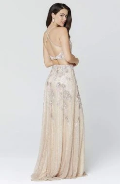 Primavera Couture - 3431 Two-Piece Sequined A-Line Dress 11 Primavera Couture - 3431 Two-Piece Sequined A-Line Dress