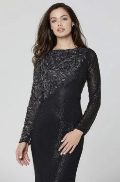 Primavera Couture - 3488 Jewel Bugle Beads Long Dress