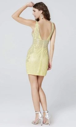 Primavera Couture - 3513 Beaded Empire Sheath Dress