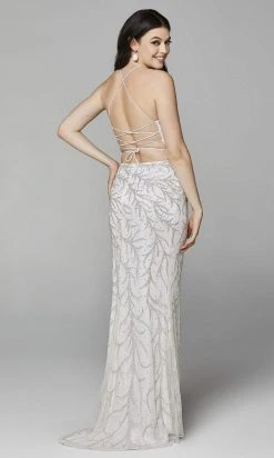 Primavera Couture - 3636 Strappy Open Back Scoop Neck Beaded Gown 24 Primavera Couture - 3636 Strappy Open Back Scoop Neck Beaded Gown