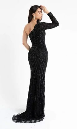 Primavera Couture - 3785 Asymmetrical One Shoulder Gown 39 Primavera Couture - 3785 Asymmetrical One Shoulder Gown