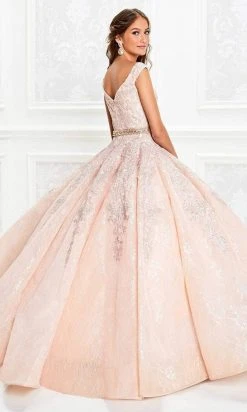 Princesa By Ariana Vara - PR11921 Off Shoulder Beaded Lace Ballgown