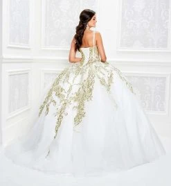 Princesa By Ariana Vara - PR11924 Appliqued Sweetheart Ballgown