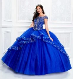 Princesa By Ariana Vara - PR11926 Off Shoulder Layered Ballgown