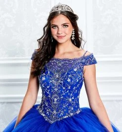 Princesa By Ariana Vara - PR11926 Off Shoulder Layered Ballgown