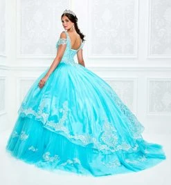 Princesa By Ariana Vara - PR11931 Embellished V Neck Ballgown 11 Princesa By Ariana Vara - PR11931 Embellished V Neck Ballgown