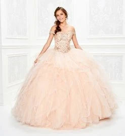 Princesa By Ariana Vara - PR11932 Beaded Off Shoulder Ruffled Ballgown 9 Princesa By Ariana Vara - PR11932 Beaded Off Shoulder Ruffled Ballgown