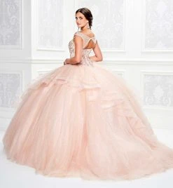 Princesa By Ariana Vara - PR11938 Bead Embellished Scoop Ballgown
