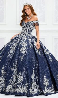 Princesa By Ariana Vara - PR12001 Chandelier Beading Ballgown