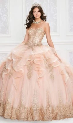Princesa By Ariana Vara - PR12011 Embellished Sweetheart Ballgown