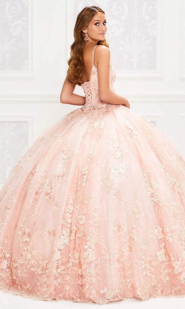 Princesa By Ariana Vara - PR12012 Embellished V-Neck Gown 6 Princesa By Ariana Vara - PR12012 Embellished V-Neck Gown