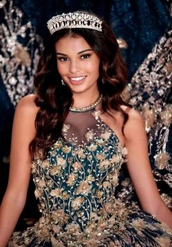 Princesa By Ariana Vara PR12262 - 3D Florals And Cape Ball Gown 18 Princesa By Ariana Vara PR12262 - 3D Florals And Cape Ball Gown