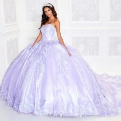 Princesa By Ariana Vara PR12265 - Jewel Lace Ballgown