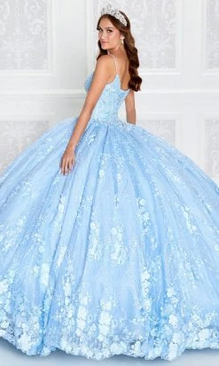 Princesa By Ariana Vara PR12268 - Applique Ornate Ballgown