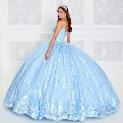 Princesa By Ariana Vara PR12268 - Applique Ornate Ballgown