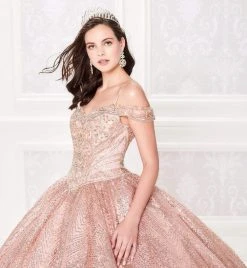 Princesa By Ariana Vara - PR21958 Embellished Off-Shoulder Ballgown