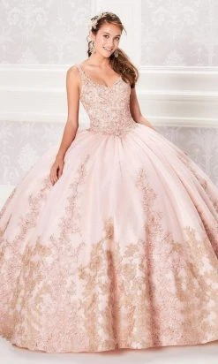 Princesa By Ariana Vara - PR21961 Beaded Appliques Ballgown