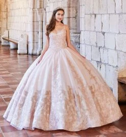 Princesa By Ariana Vara - PR21961 Beaded Appliques Ballgown