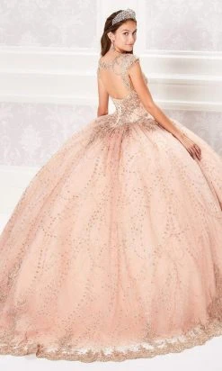 Princesa By Ariana Vara - PR21964 Embellished V Neck Dress