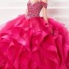 Princesa By Ariana Vara - PR21966 Ruffled Off Shoulder Gown