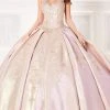 Princesa By Ariana Vara - PR21968 Beaded V-Neck Ball Gown 1 Princesa By Ariana Vara - PR21968 Beaded V-Neck Ball Gown
