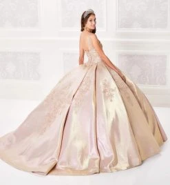 Princesa By Ariana Vara - PR21968 Beaded V-Neck Ball Gown 14 Princesa By Ariana Vara - PR21968 Beaded V-Neck Ball Gown