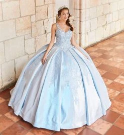 Princesa By Ariana Vara - PR21968 Beaded V-Neck Ball Gown 17 Princesa By Ariana Vara - PR21968 Beaded V-Neck Ball Gown