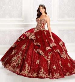 Princesa By Ariana Vara - PR22027 Ruffled Sweetheart Ball Gown