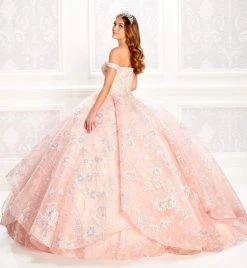 Princesa By Ariana Vara - PR22028 Embroidered Lace Ball Gown
