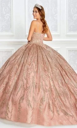 Princesa By Ariana Vara - PR22031 V-Neck Ball Gown