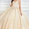 Princesa By Ariana Vara - PR22033 Queen Anne Lace Ball Gown