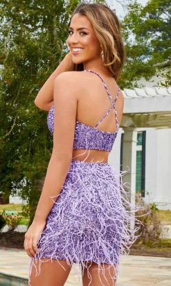 Rachel Allan 40187 - Two Piece Sleeveless Cocktail Dress