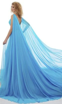 Rachel Allan - 50043 Grecian Chiffon Flowy Dress