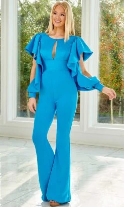 Rachel Allan 50131 - Long Sleeve Jumpsuit